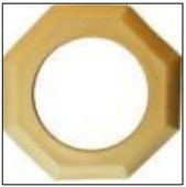 HELUZ komín -  Komínový límec 160mm - keramický - pískový HULK 16-4